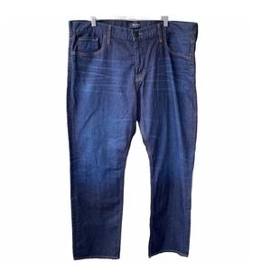 Big Star Jeans Pants Union Comfort Straight Dark Blue Wash Denim Jeans Mens 40